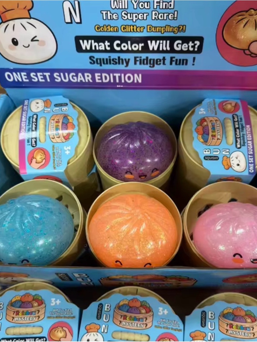 Squishy Dumpling Viral Fidget Dumpling Toy - mystery Dumpling